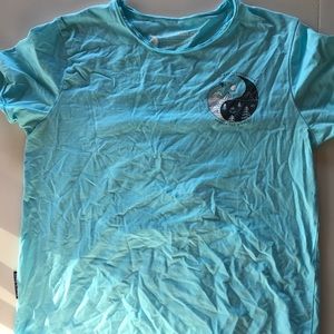 Blue DUTCH BROS shirt of the month